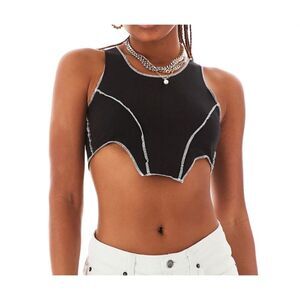 NWOT LF EMMA & SAM Overlock Handkerchief Tank Top